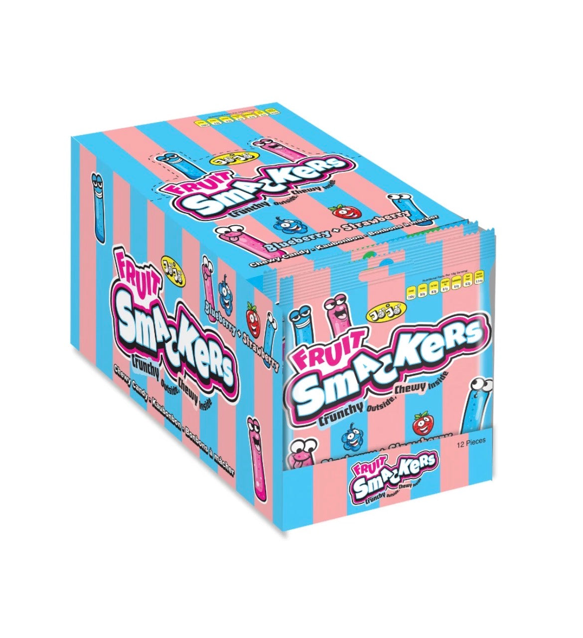 Jojos Fruit Smackeras x 12