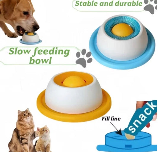 Slow Feeding Pet Bowl