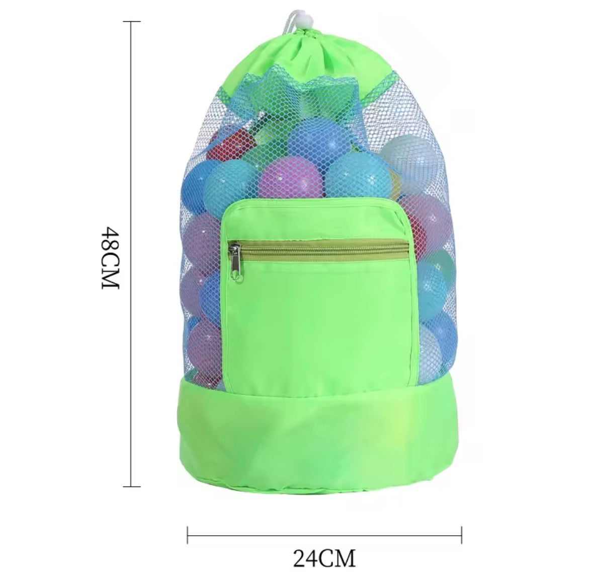 Kids Beach Toy Mesh Beach Bag