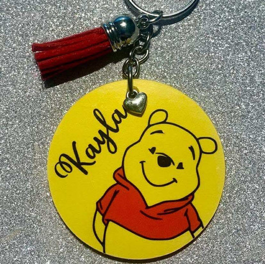 Personalised Character Keychain