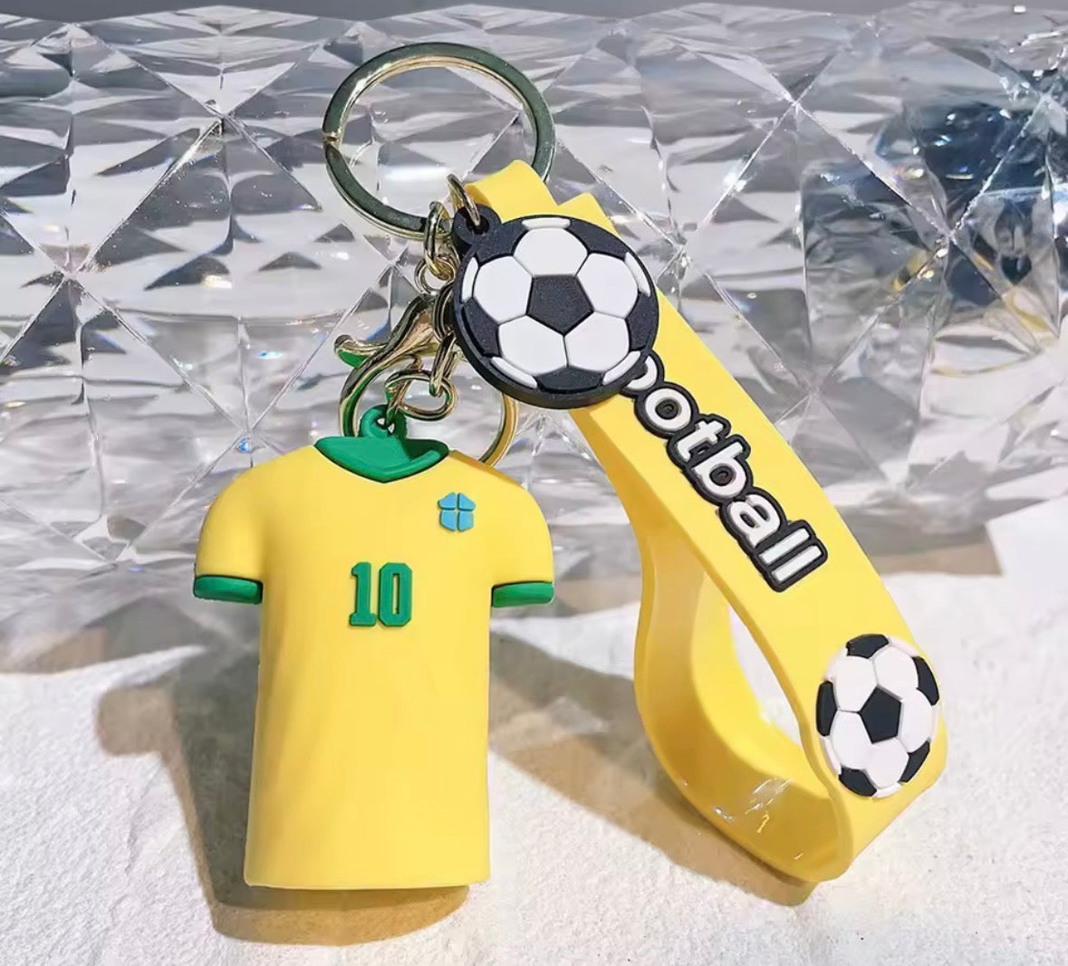 Football Jersey Keychain