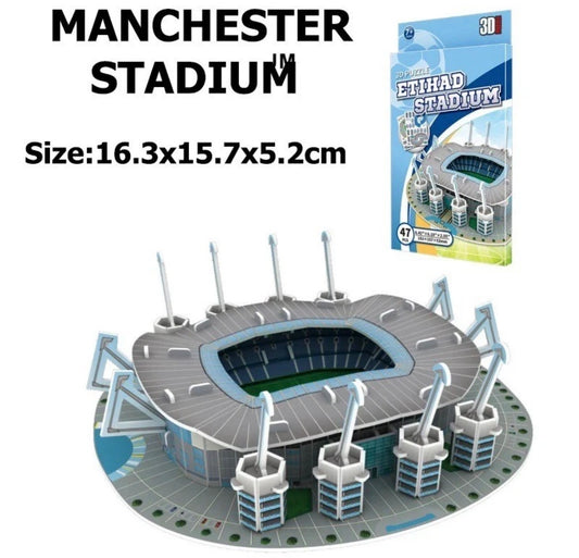 3D Football Stadium Miniature Model