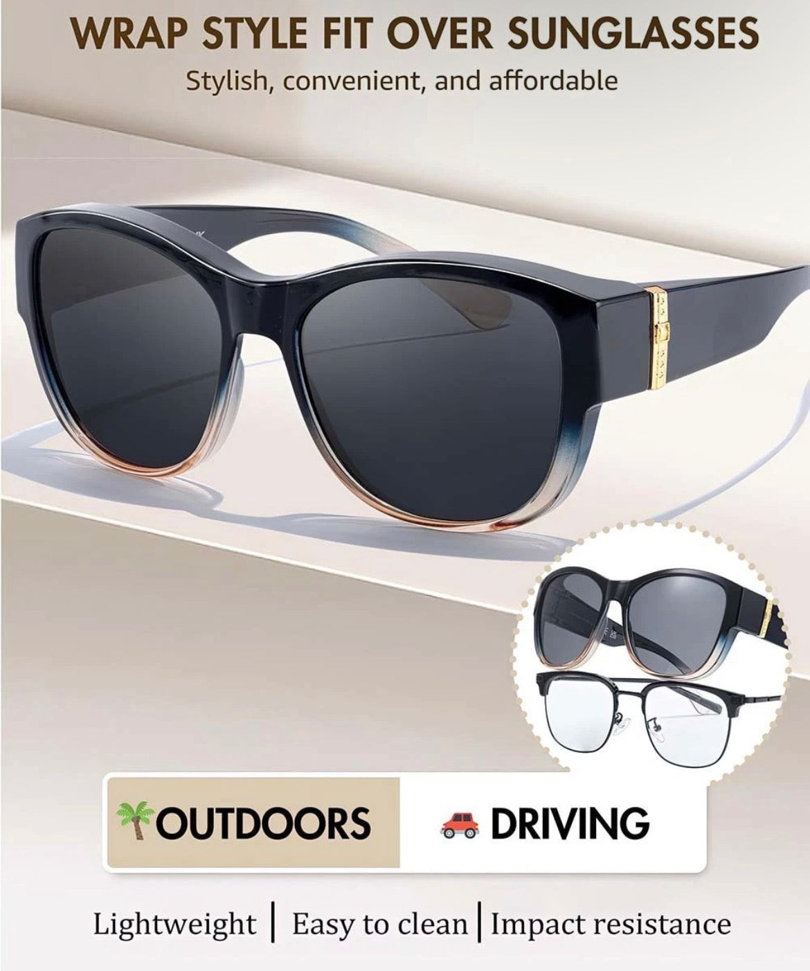 Polarized Fit Over Sunglasses