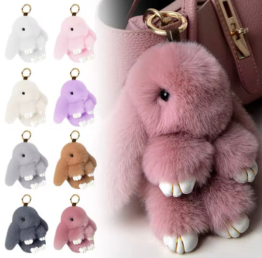 Long Ear Bunny Keyring