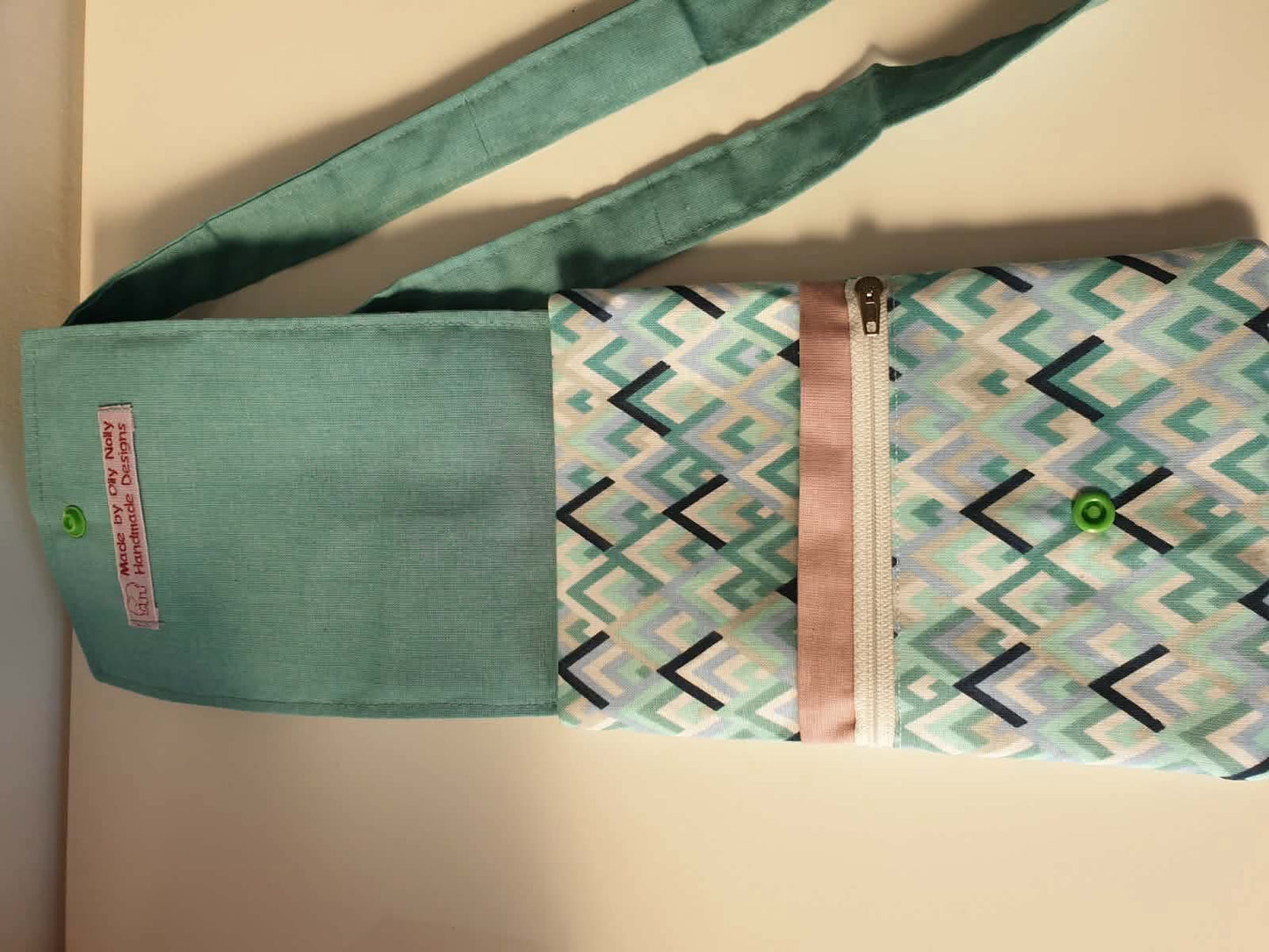 Handmade Phone Bag With Zip