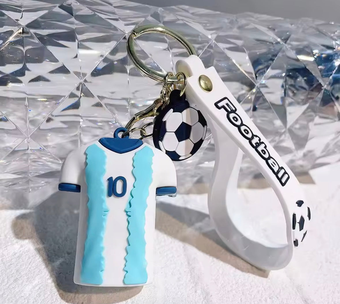 Football Jersey Keychain