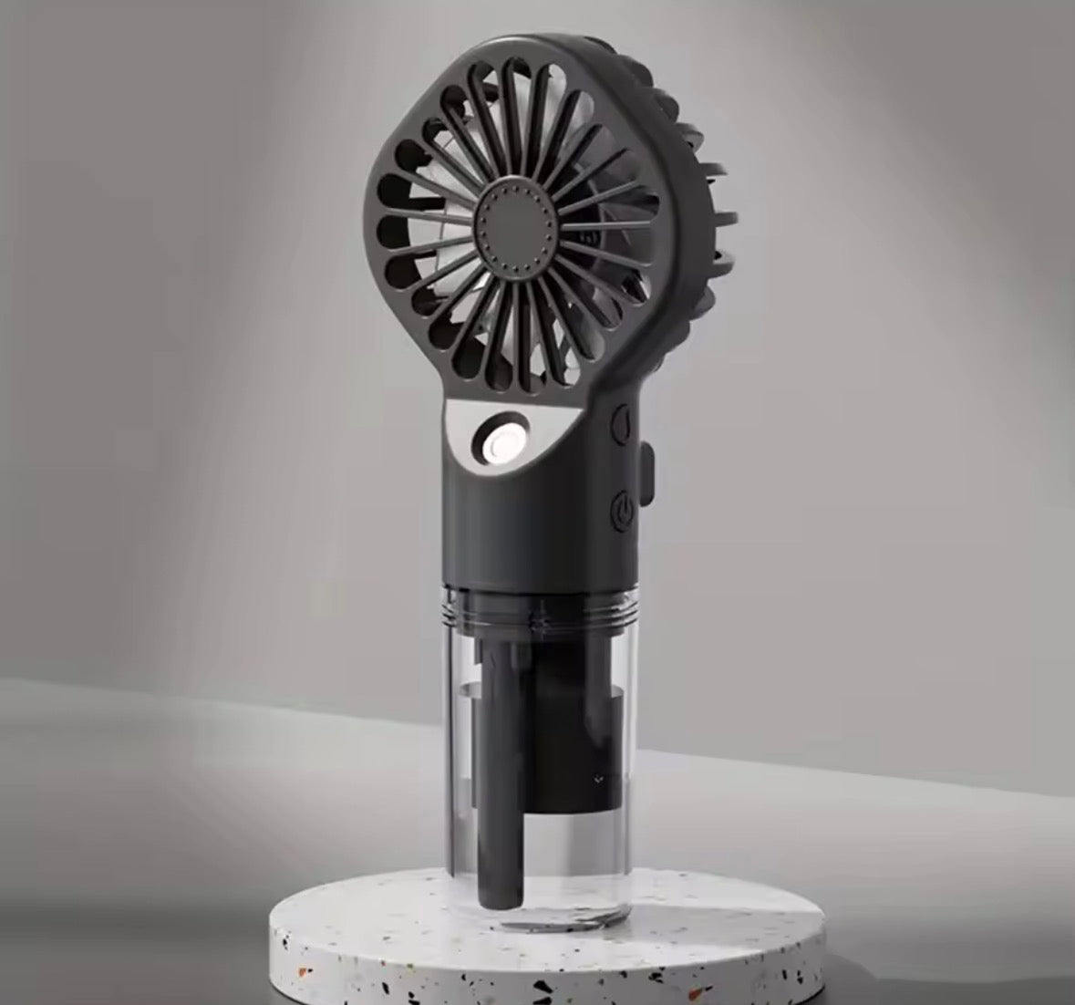 Fan With Spray Mist