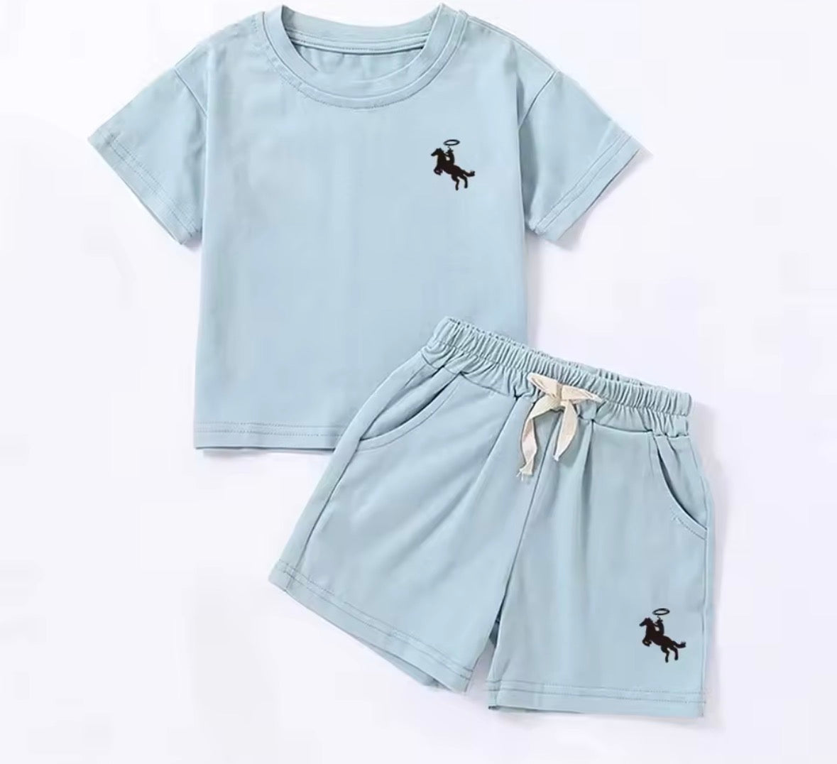 Short Sleeves & Shorts Set