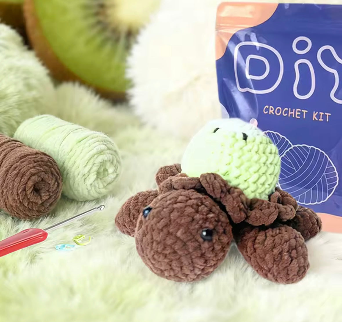 Turtle Knitting Kit
