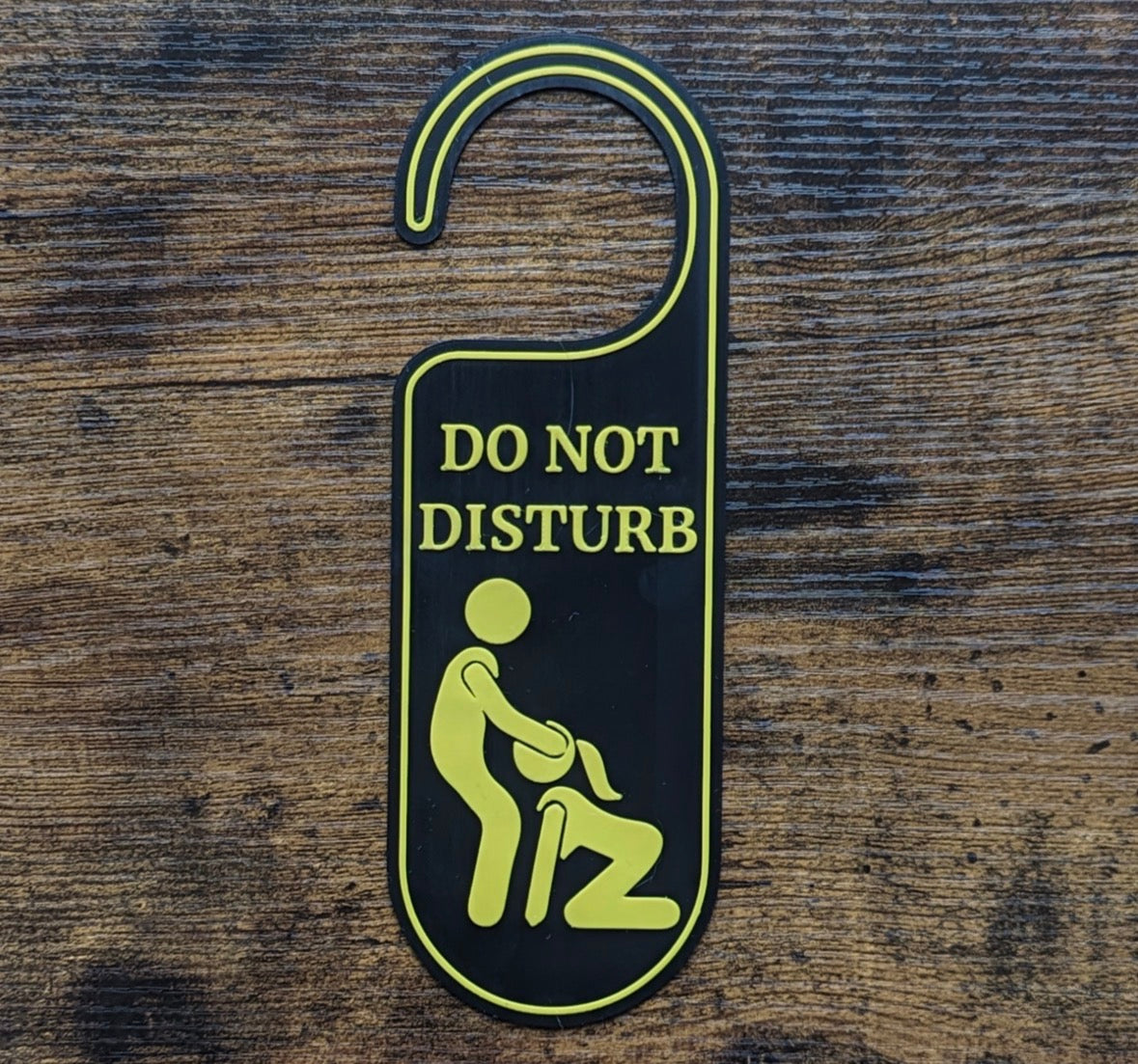 Rude Do Not Disturb Door Sign