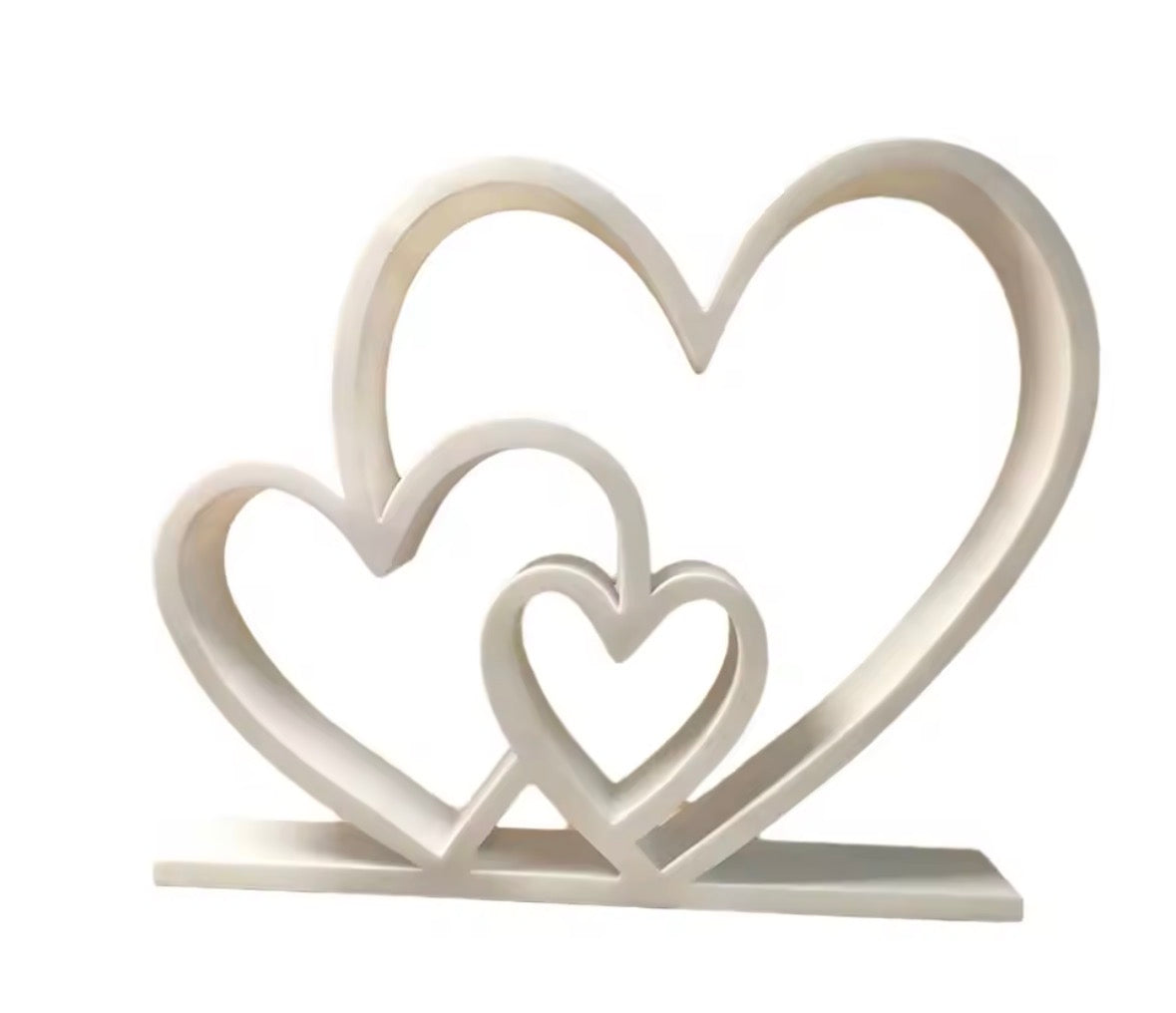 1pcs Heart Sculpture
