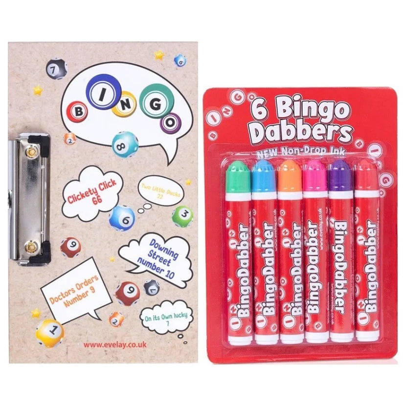 Bingo Dabbers & Board