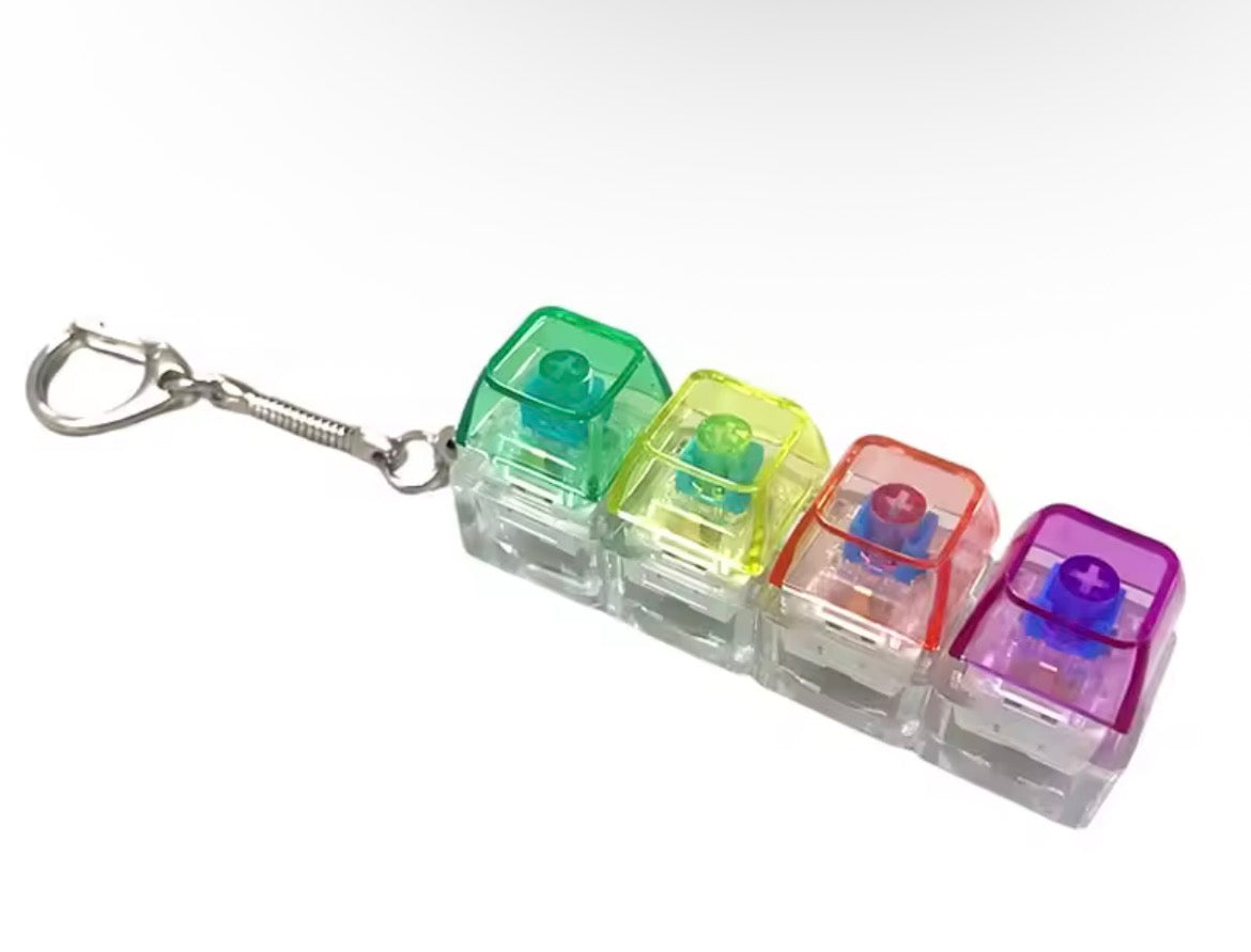 Fidget Keyboard Keyring