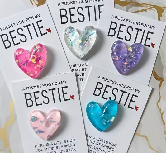 Heart Pocket Hug 5pc