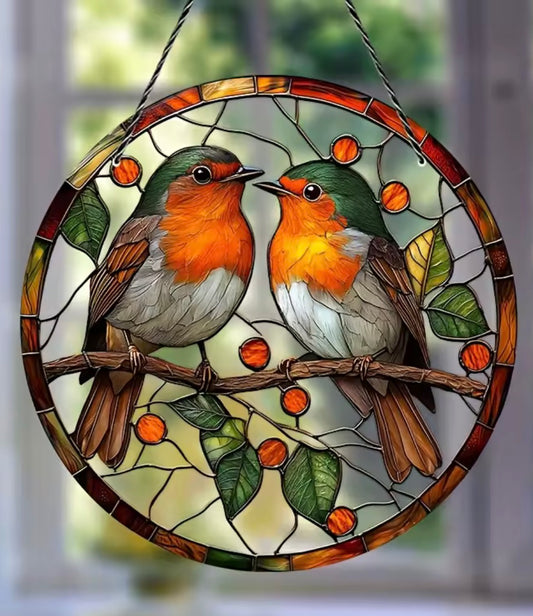 Robin Window SunCatcher