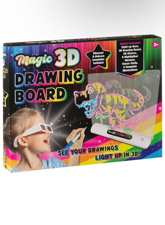 Magic 3D Drawing Board With 3D Glasses