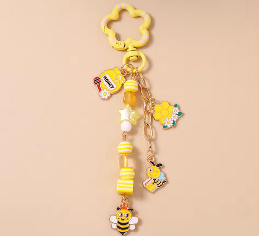 Bee Keyring
