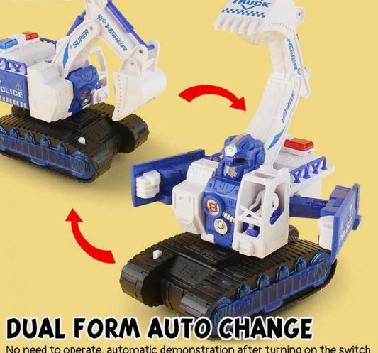 Swing deformation excavator Devastator Led Light & Music