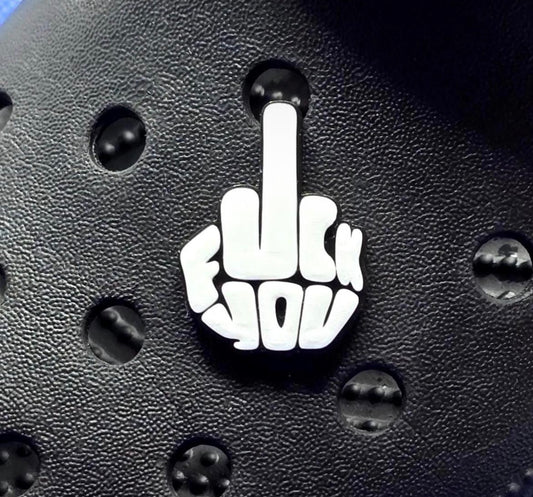Rude Croc Charm