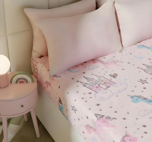Single Microfibre Fitted Sheet