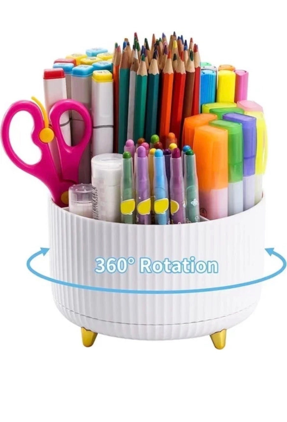 360-Degree Rotating Desk Organizers