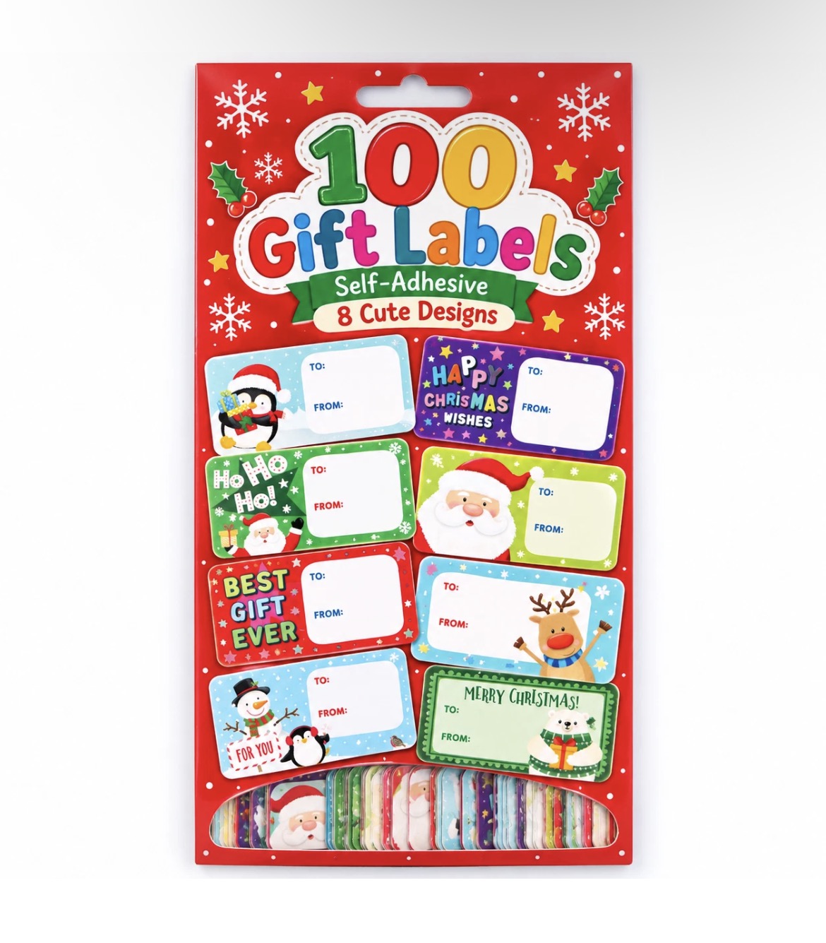 Gift Labels 100Pck