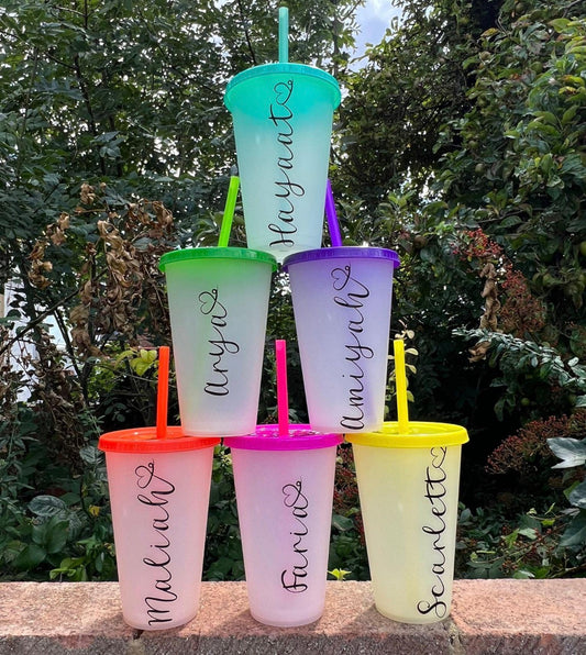Colour Changing Cold Cup- Personalised