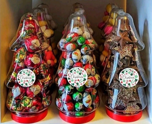 Filled Christmas Tree Sweet Jar