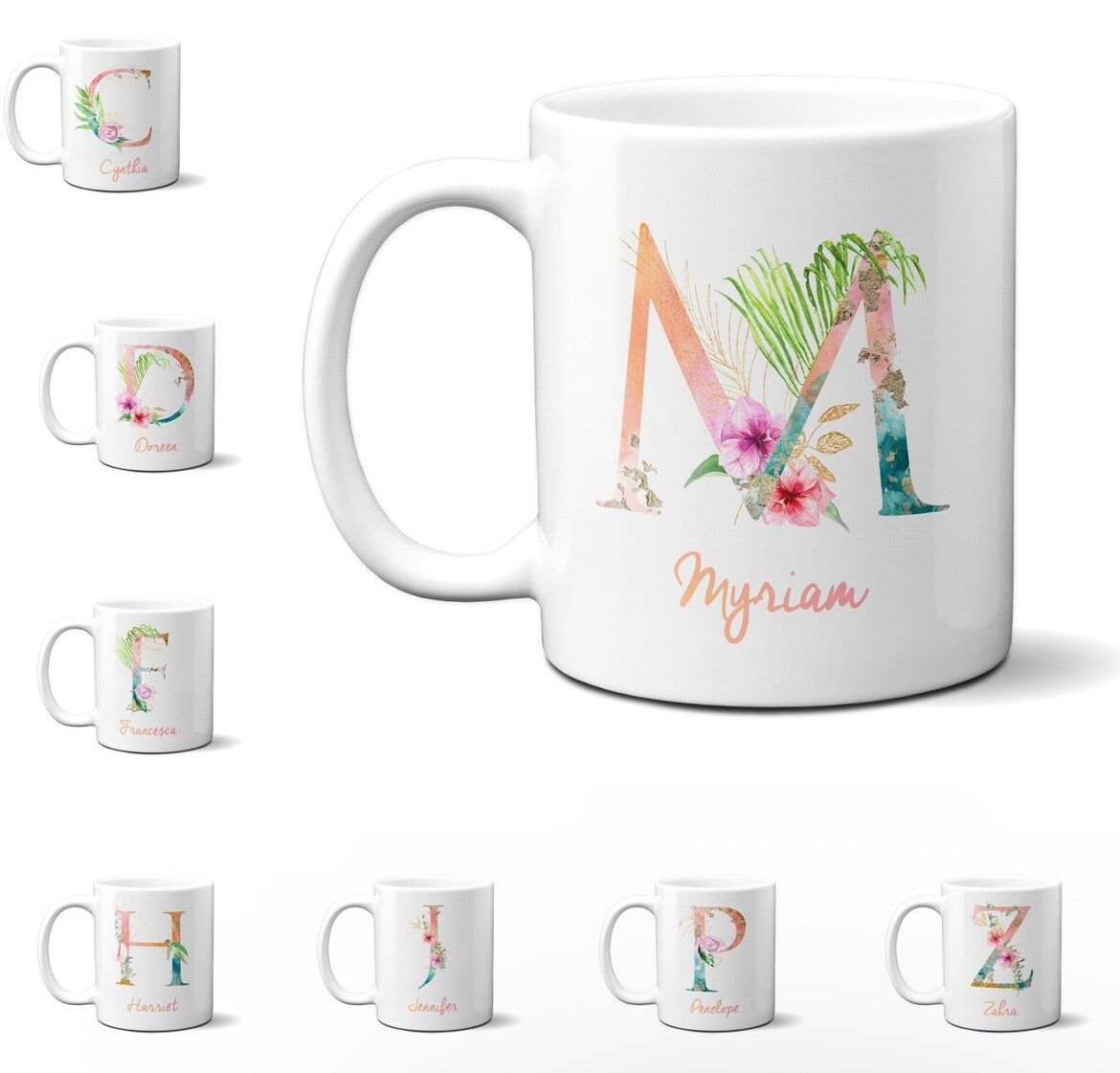 Personalised Initial Mug