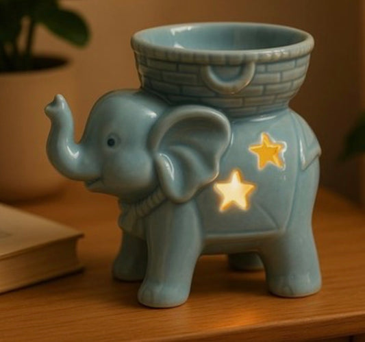 Ceramic Elephant Oil Burner