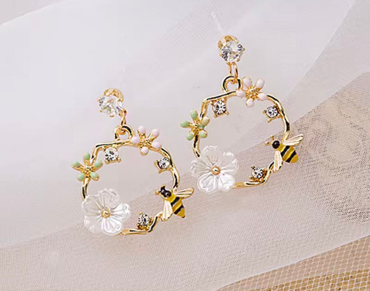Bee Earrings