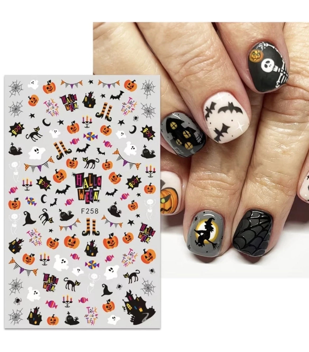 Halloween Nail Stickers