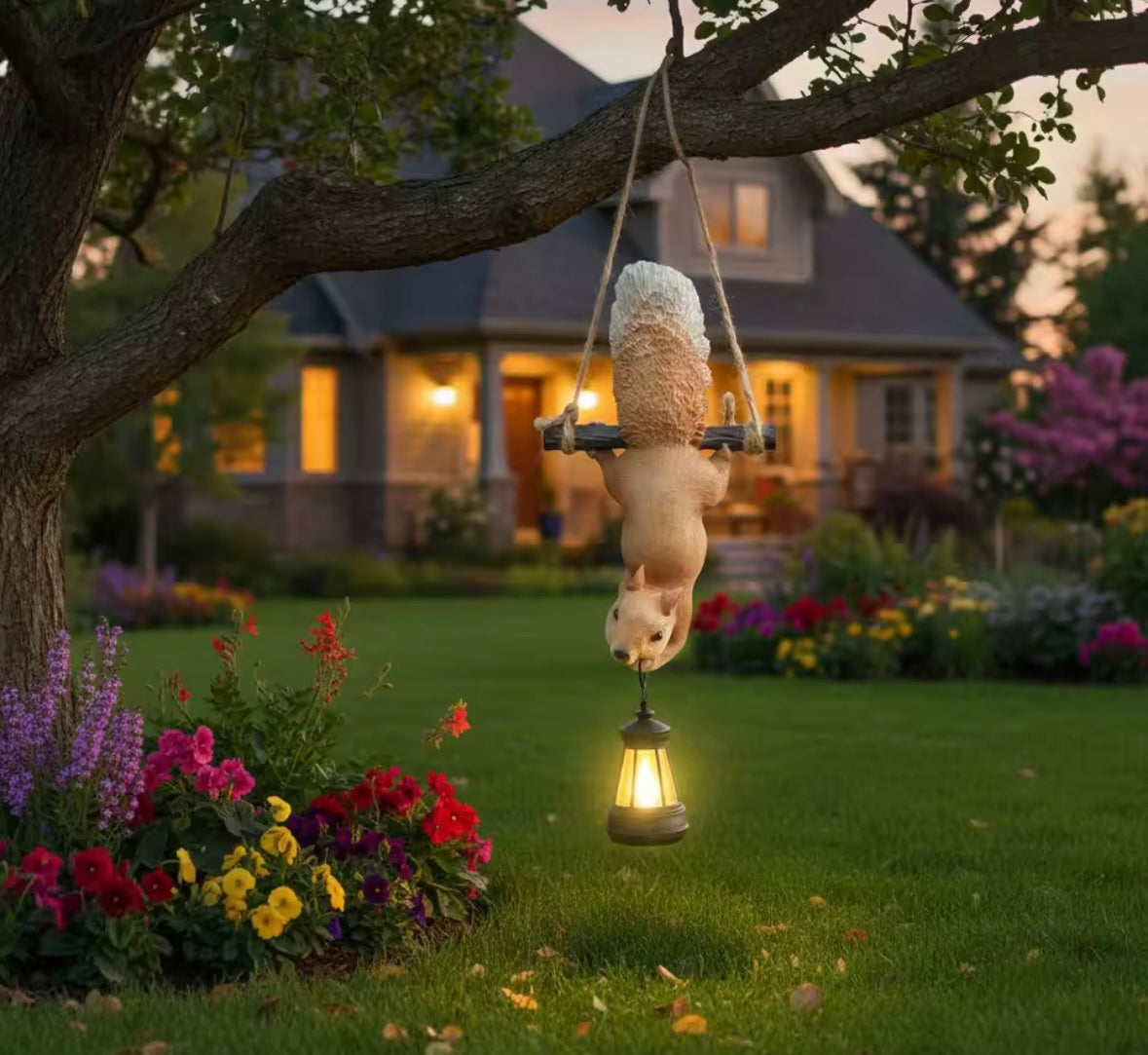 Squirrel Solar Light
