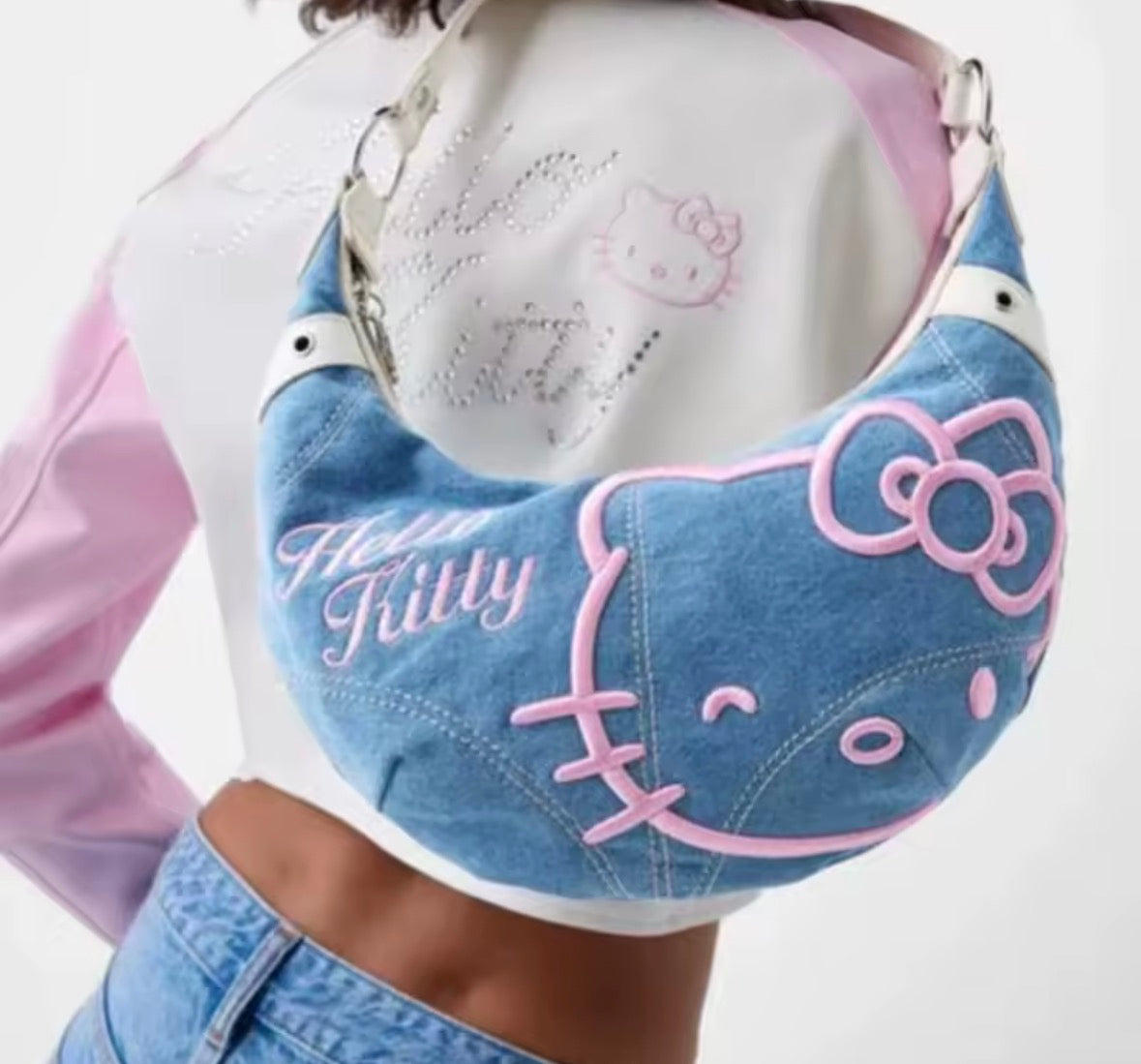 Denim HK Handbag