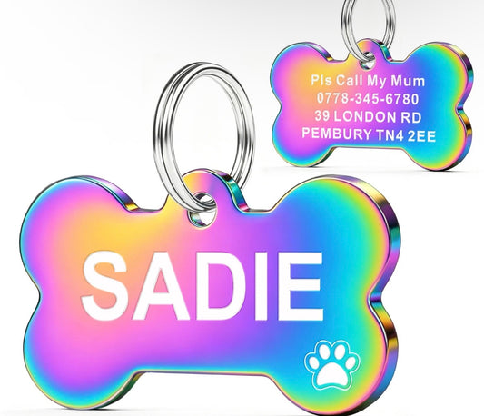 Dog Personalised Tag