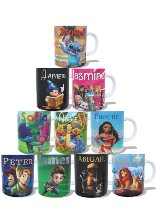 Personalised Character Mugs