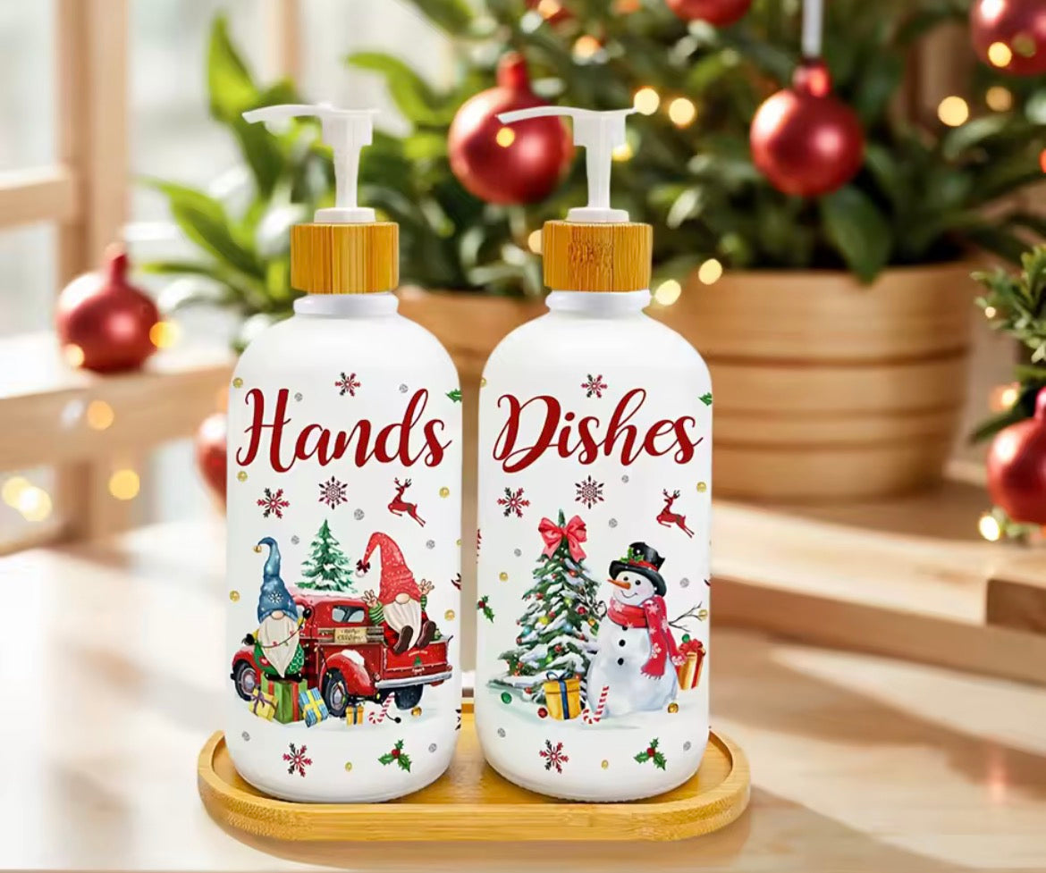 Christmas Soap Dispenser