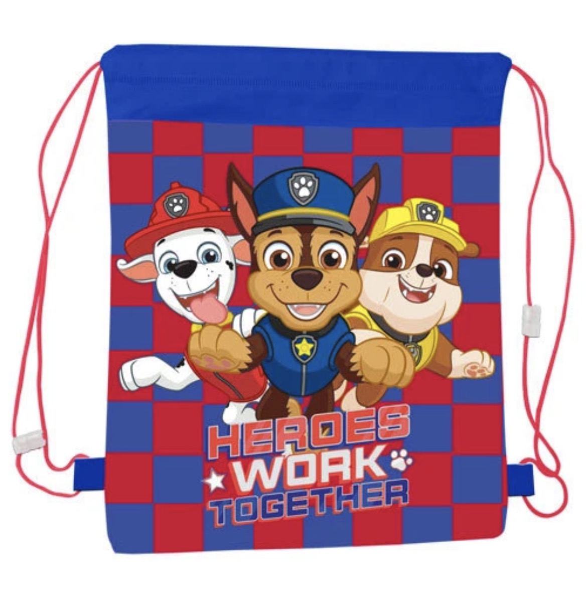 Paw P Drawstring Bag