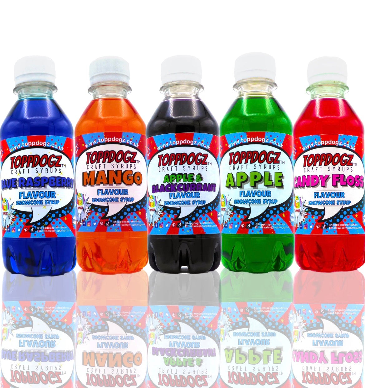 5 x Slush Puppy Syrup