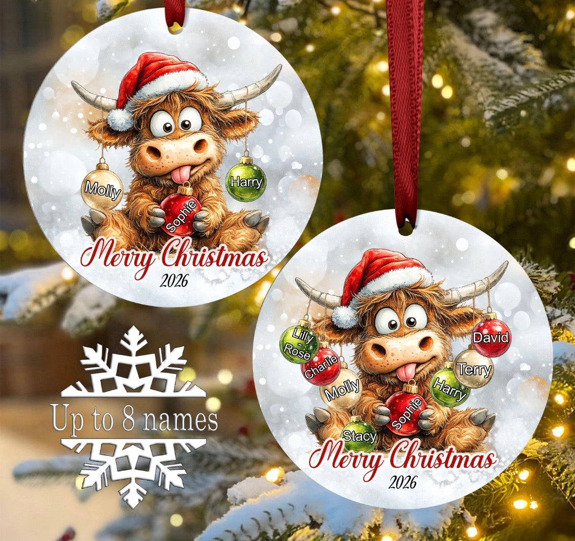 Personalised Christmas Bauble