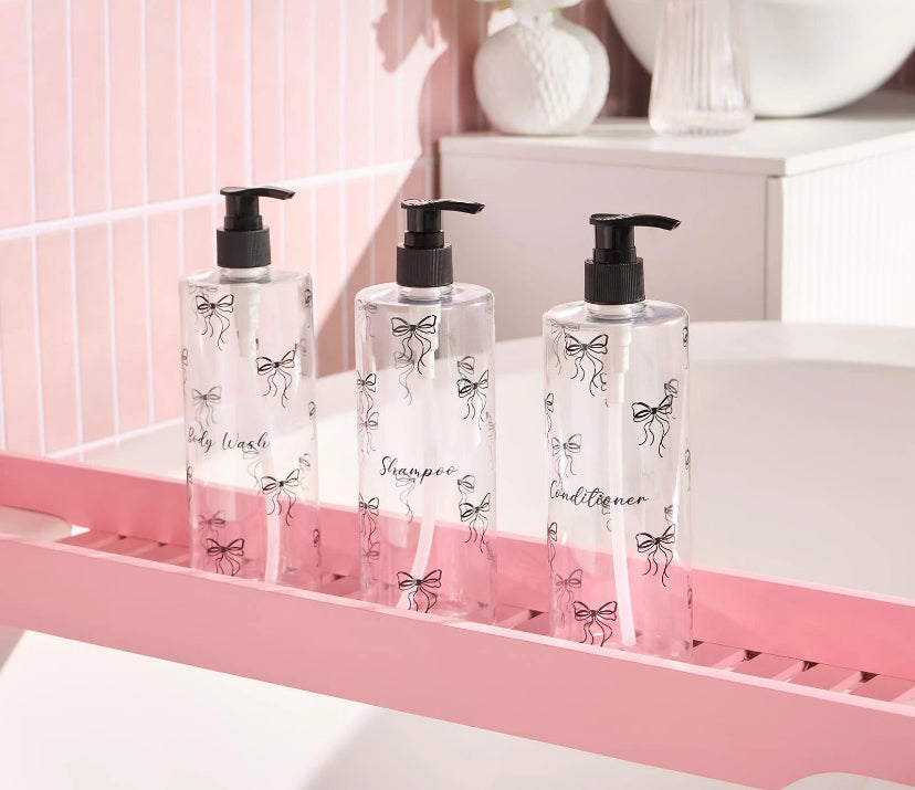 Bows Pump Dispenser Bottles