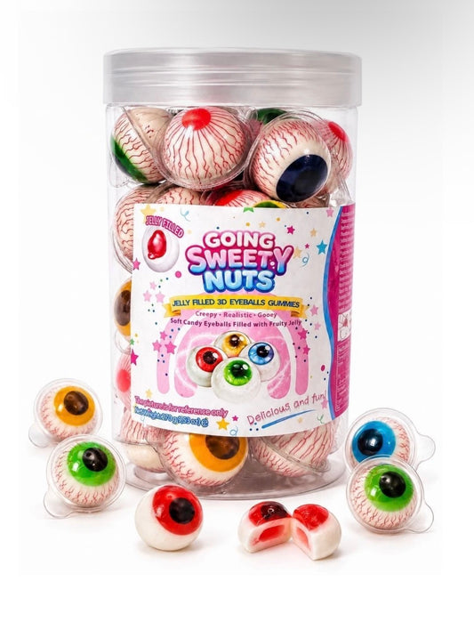 Jelly Filled Eyeball Gummies l