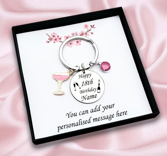 18th Birthstone Personalised Birthday Gift