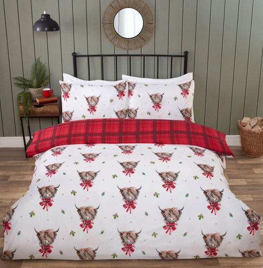 Double Highland Cow Duvet