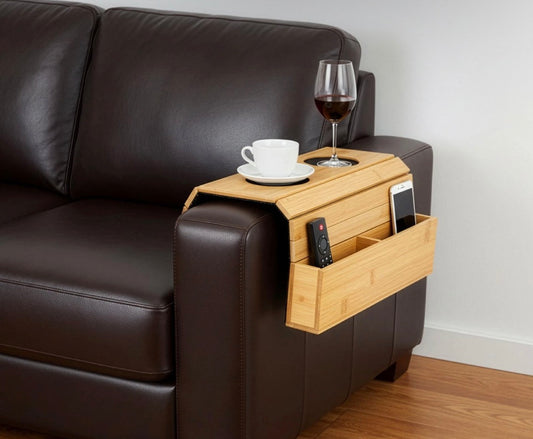 Bamboo Sofa Arm Tray