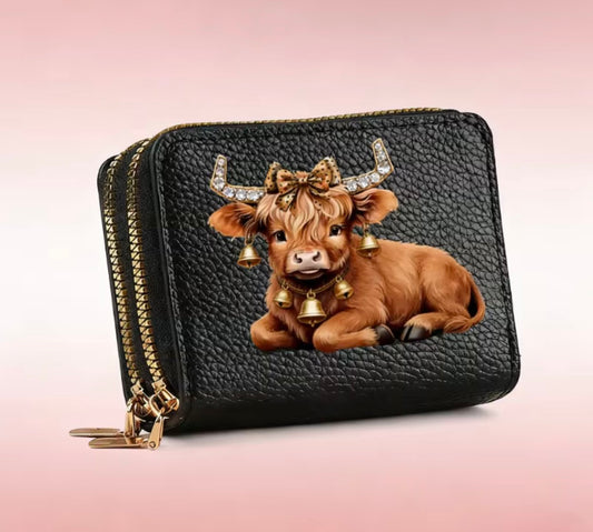 Highland Cow Purse