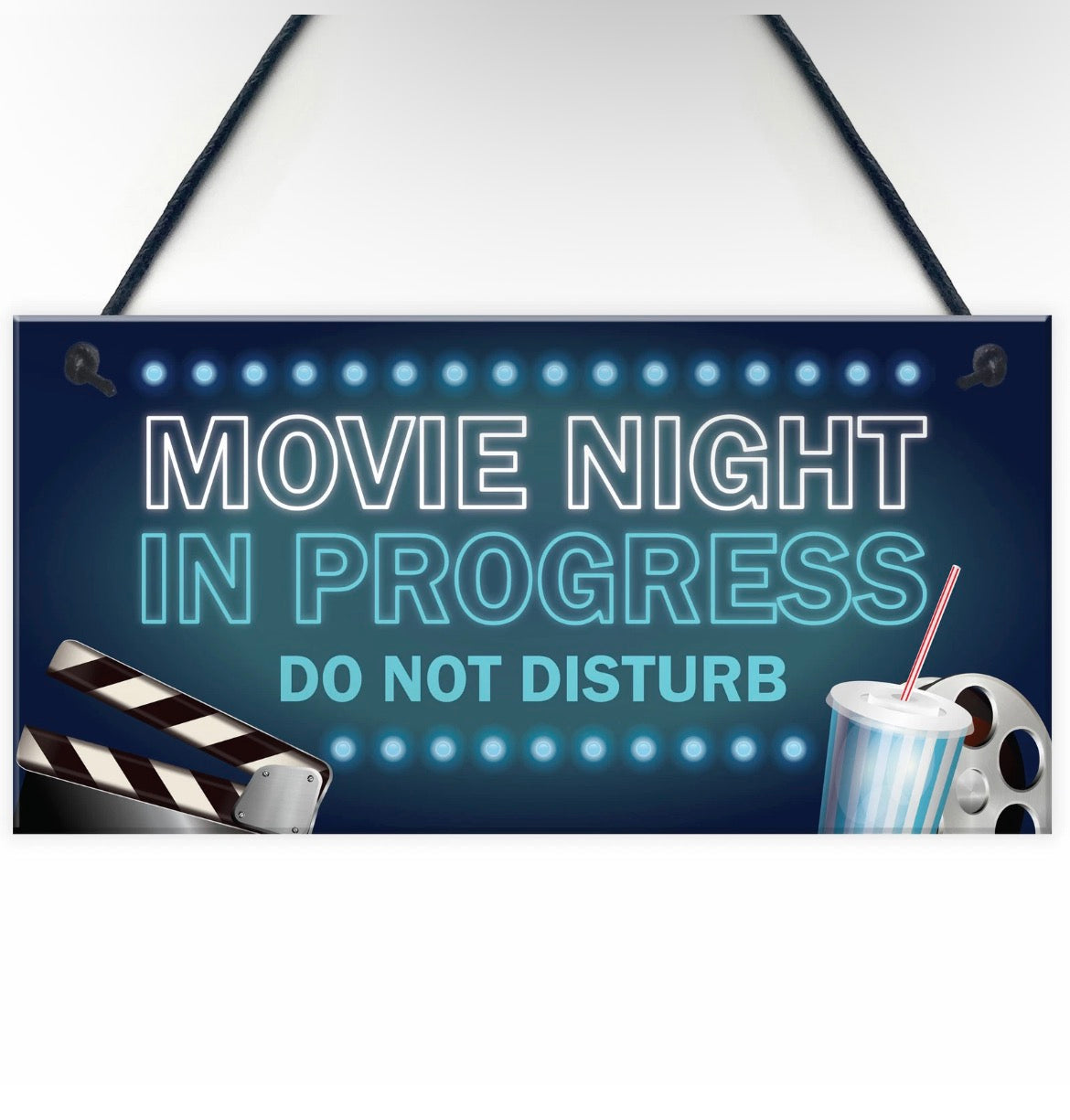 Movie Night Sign
