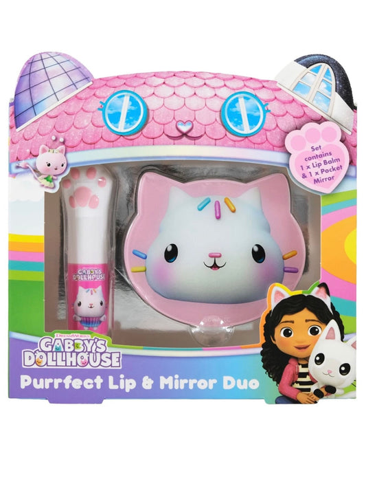 Girls Lip & Mirror Duo