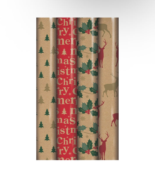 4m Christmas Wrapping Paper