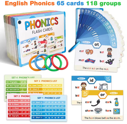 Children Phonic Cards